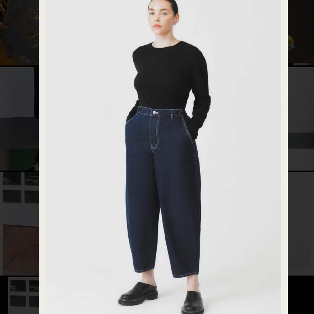 Brand new KOWTOW balloon jeans